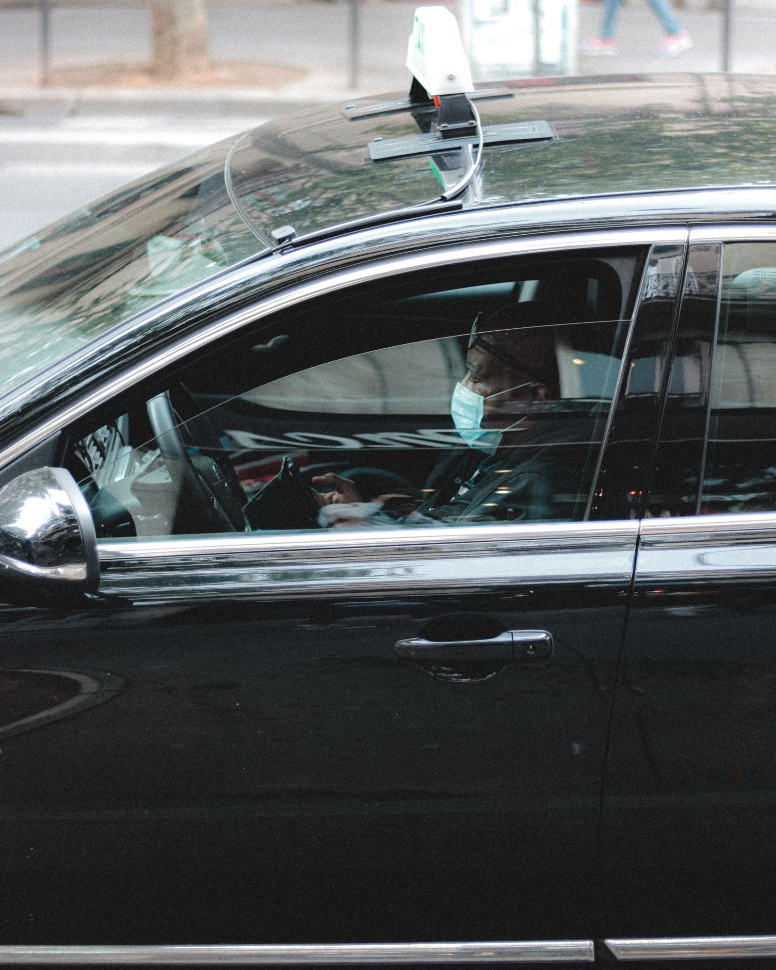Taxi en circulation