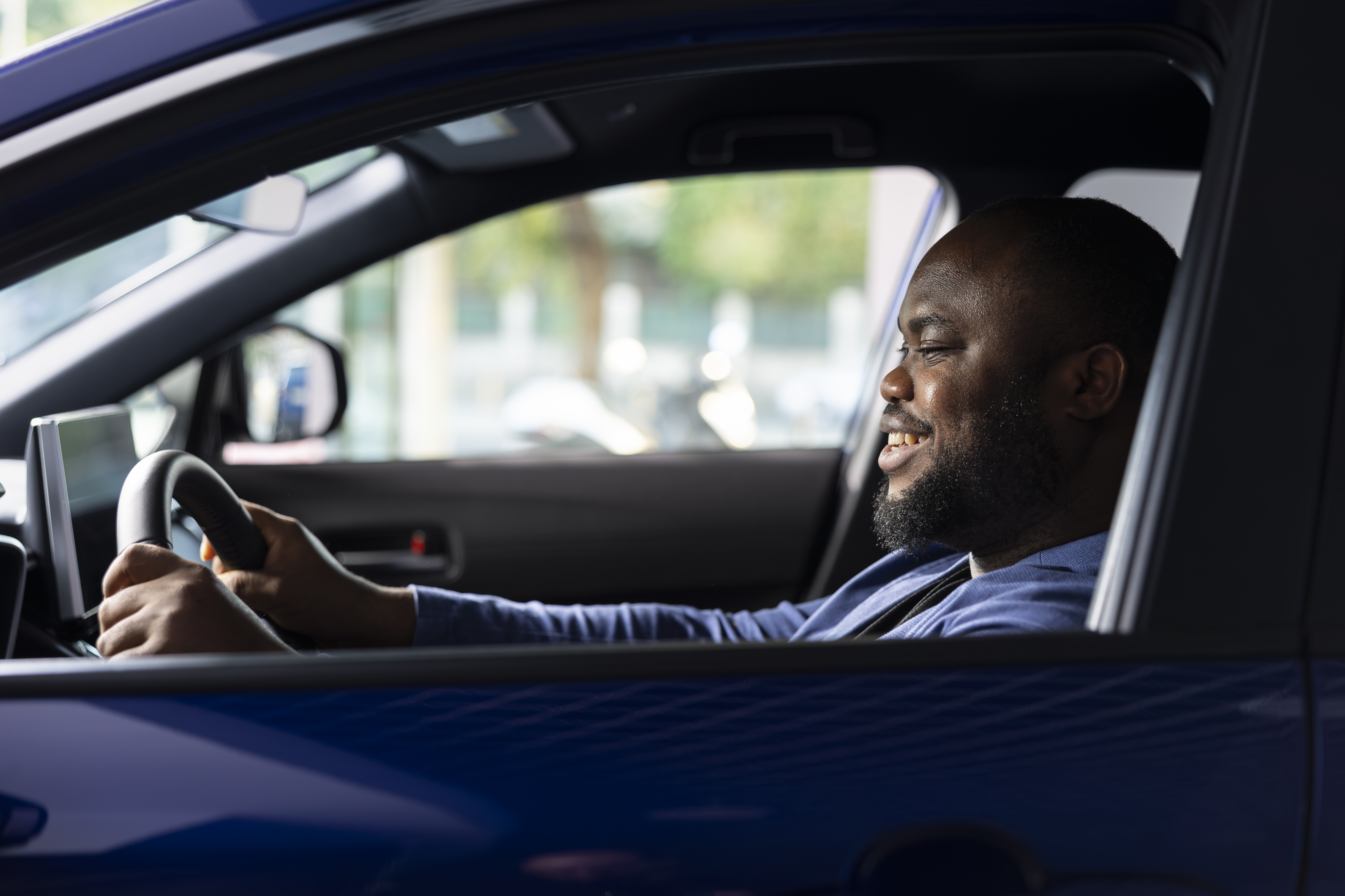 Chauffeur de taxi professionnel